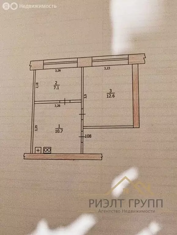 2-комнатная квартира: Казань, Выборгская улица, 2 (40.4 м) - Фото 1