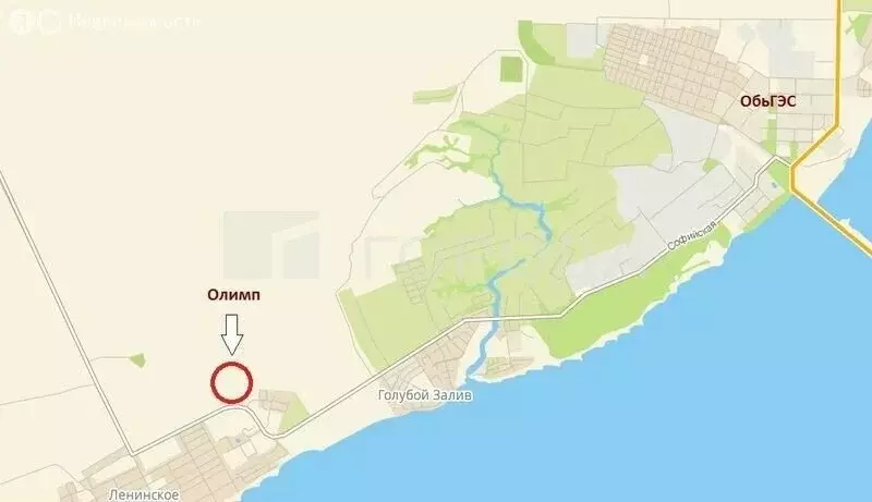 Участок в село Ленинское, микрорайон Олимп (12 м) - Фото 1