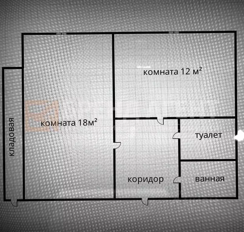 Комната Белгородская область, Белгород ул. Горького, 69 (18.0 м) - Фото 0