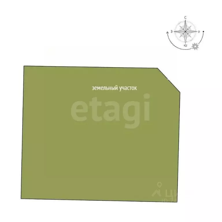 Участок в Крым, Сакский район, Молочненское с/пос, с. Витино  (10.0 ... - Фото 1