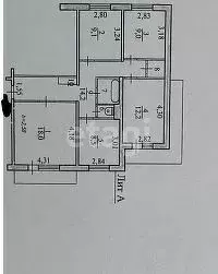 4-к кв. Хабаровский край, Ванинский район, Октябрьский рп Юбилейная ... - Фото 2