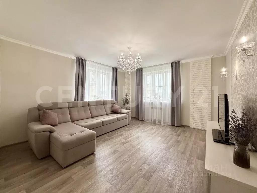 3-к кв. Чувашия, Чебоксары ул. А.В. Асламаса, 10 (80.6 м) - Фото 1