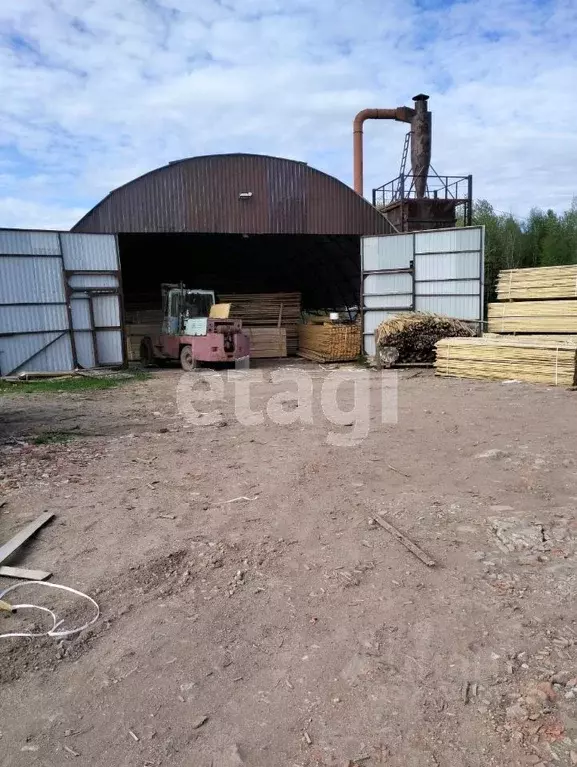 Склад в Вологодская область, Сокольский муниципальный округ, д. ... - Фото 1
