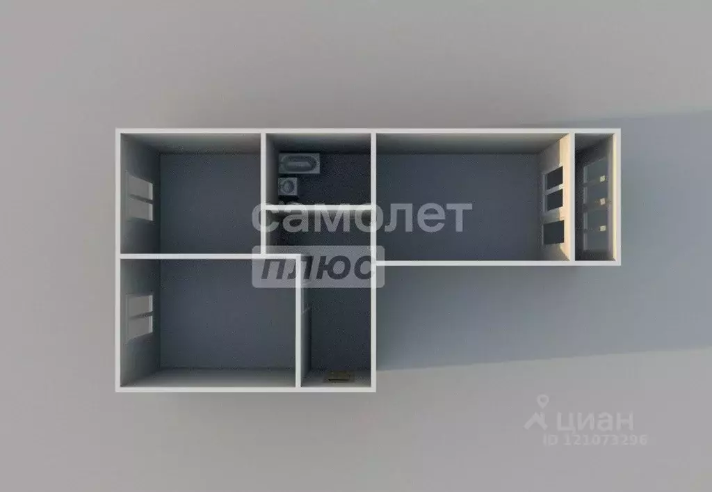 2-к кв. Пензенская область, Бессоновский район, с. Кижеватово ... - Фото 2