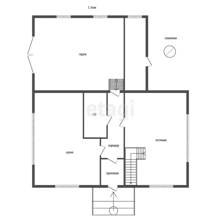 Дом в село Овсянка, улица Щетинкина (165 м) - Фото 1
