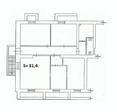 Офис в Новосибирская область, Новосибирск Выборная ул., 115/2 (31 м) - Фото 2