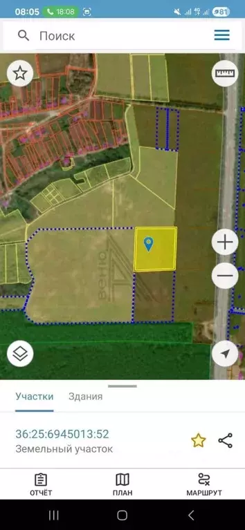 Участок в Воронежская область, Рамонский район, Горожанское с/пос, с. ... - Фото 2