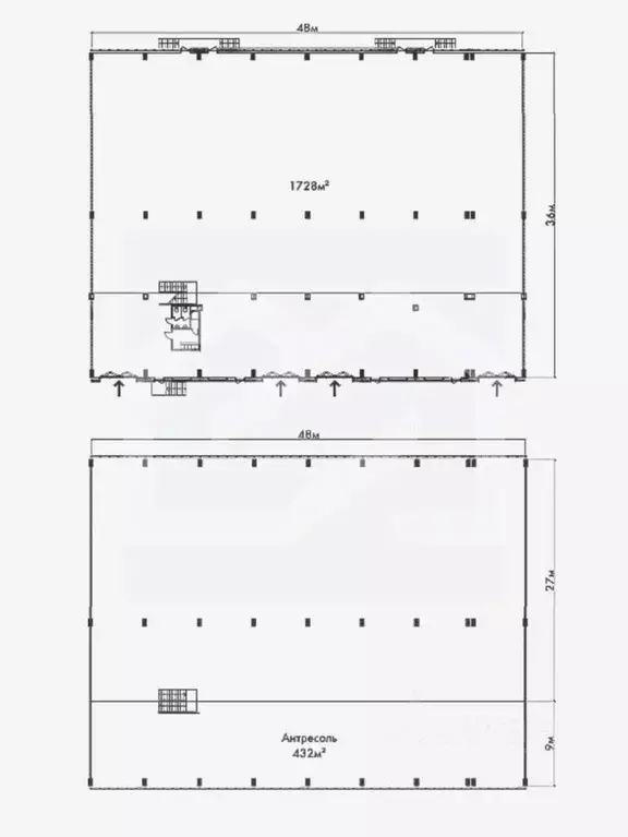 Склад в Московская область, Домодедово Центральный мкр,  (2160 м) - Фото 2