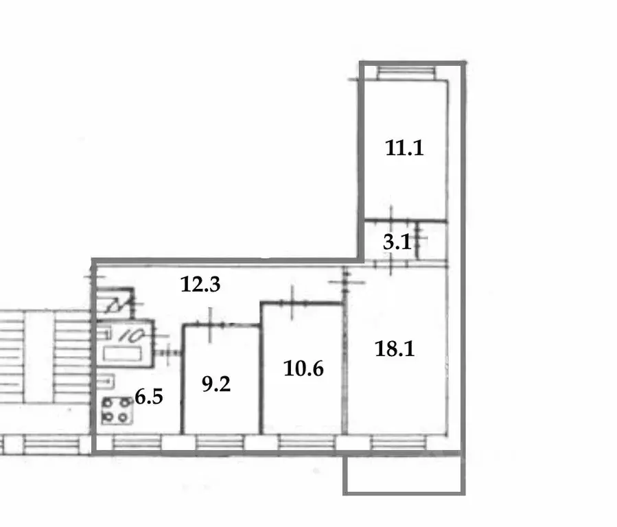 4-к кв. Санкт-Петербург ул. Асафьева, 10 (73.8 м) - Фото 1