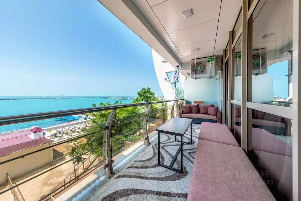 1-к кв. Краснодарский край, Сочи Центральный мкр, пер. Морской, 1к1 ... - Фото 0