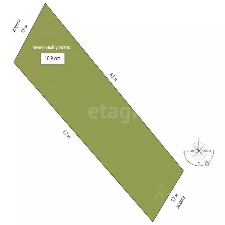 Участок в Крым, Бахчисарайский район, Ароматненское с/пос, с. ... - Фото 2