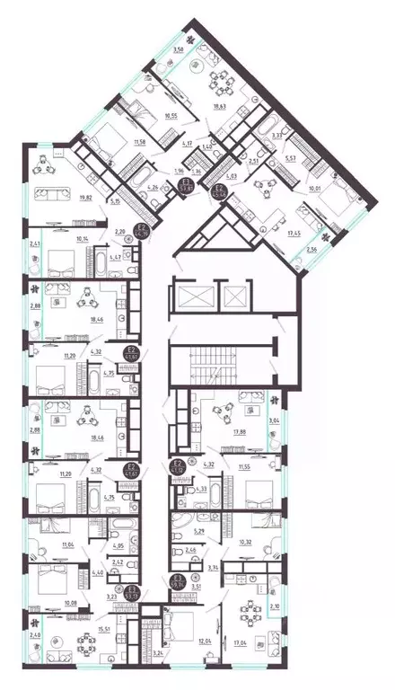 2-к кв. Рязанская область, Рязань Московское ш. (57.81 м) - Фото 1