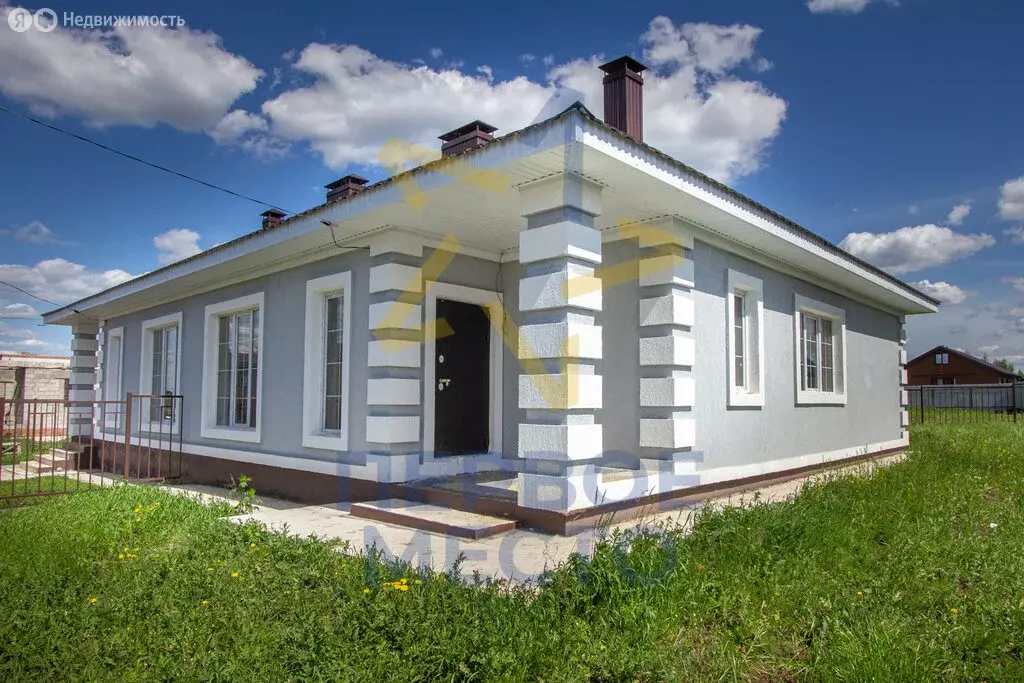 Дом в село Булгаково, Изумрудная улица (78 м) - Фото 2