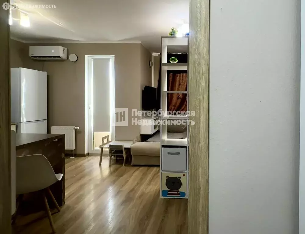 Квартира-студия: Санкт-Петербург, Чарушинская улица, 24к1 (25.6 м) - Фото 2