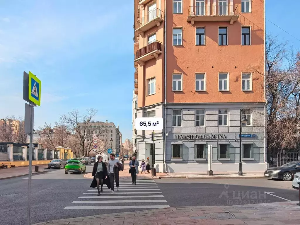 Помещение свободного назначения в Москва Малая Никитская ул., 8/1 (66 ... - Фото 2