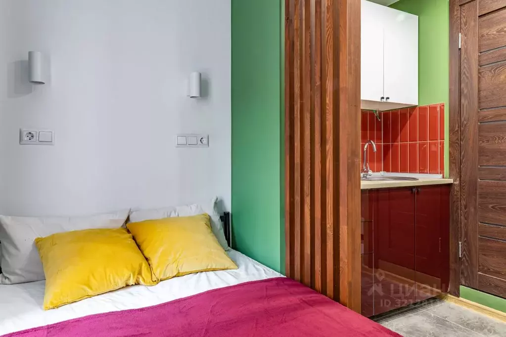 Студия Московская область, Королев ул. Калинина, 6 (16.0 м) - Фото 2