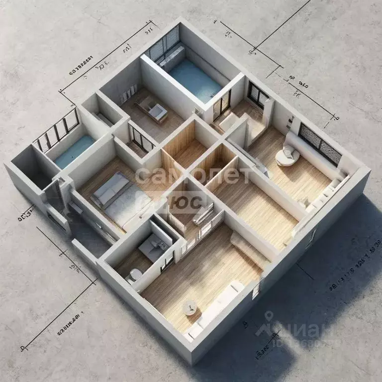 Дом в Башкортостан, Кумертау ул. 2-я Железнодорожная, 9 (76 м) - Фото 2