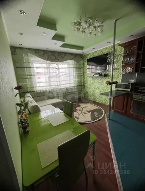 2-к кв. Ханты-Мансийский АО, Сургут ул. Островского, 17 (52.0 м) - Фото 2