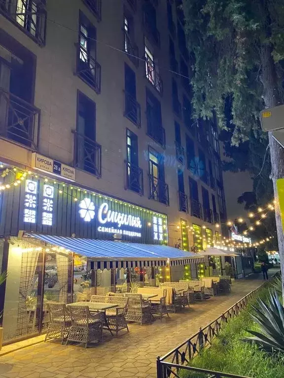 Студия Краснодарский край, Сочи ул. Кирова, 28А (28.0 м) - Фото 1