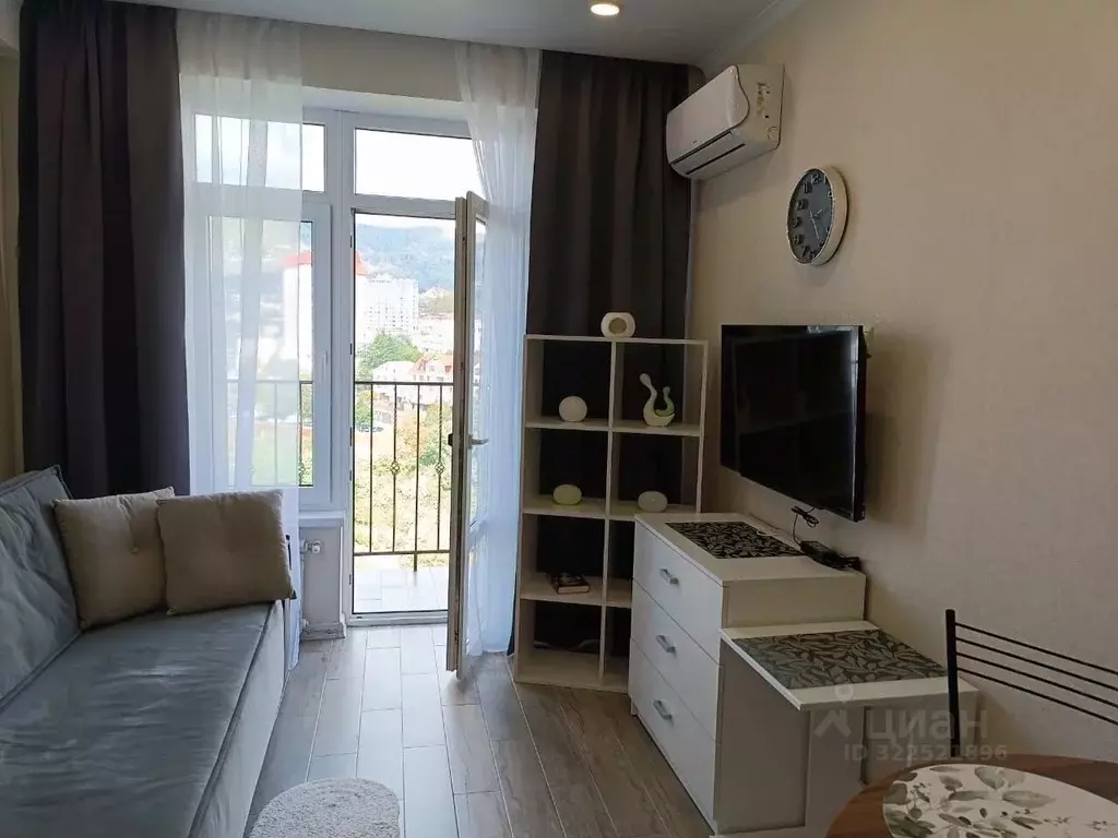 Студия Краснодарский край, Сочи Вишневая ул., 5А (28.0 м) - Фото 1