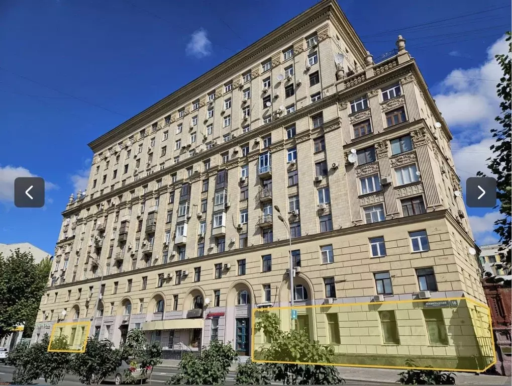 Помещение свободного назначения в Москва Ленинградский просп., 18 (435 ... - Фото 2