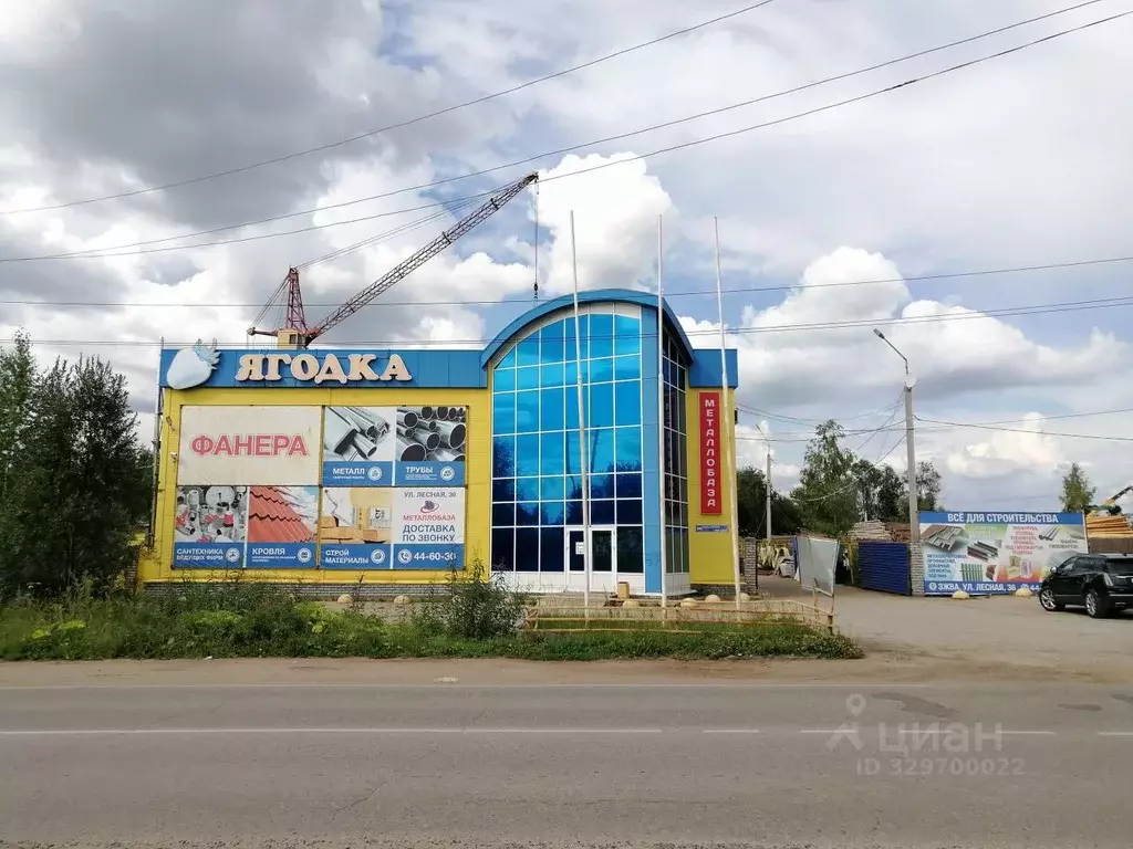 Торговая площадь в Коми, Сыктывкар Лесная ул., 36 (247 м) - Фото 2