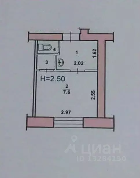 Комната Волгоградская область, Волжский ул. Горького, 33 (8.0 м) - Фото 1