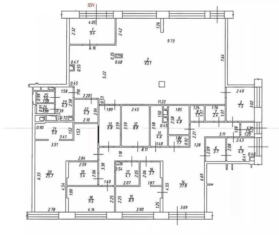 Помещение свободного назначения в Москва Средний Тишинский пер., 5 ... - Фото 2