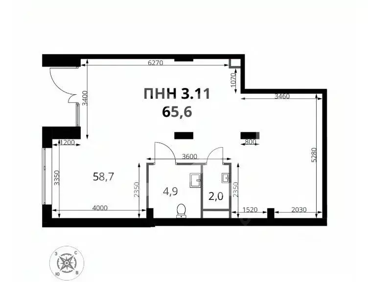 Помещение свободного назначения в Московская область, Химки ул. 1-я ... - Фото 2