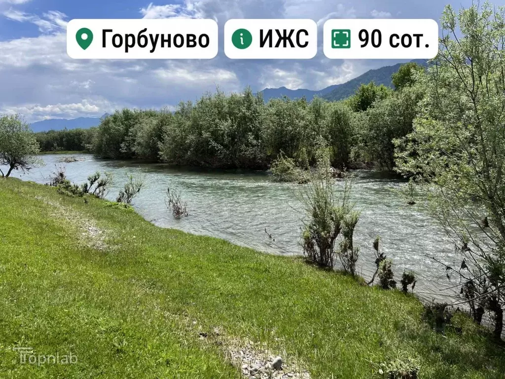 Участок в Алтай, Усть-Коксинский район, с. Горбуново  (90.0 сот.) - Фото 1