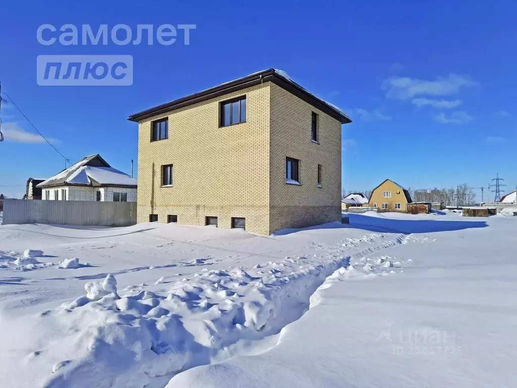 Коттедж в Омская область, Омский район, с. Пушкино ул. 30 лет Победы, ... - Фото 1