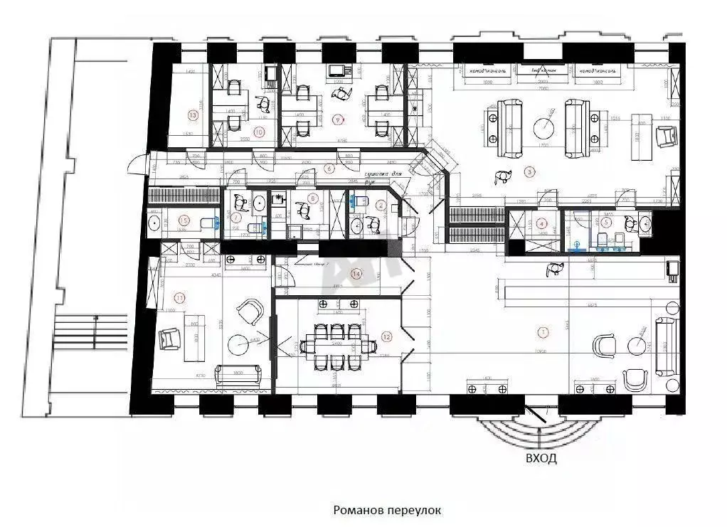 Помещение свободного назначения в Москва пер. Романов, 4 (300 м) - Фото 2