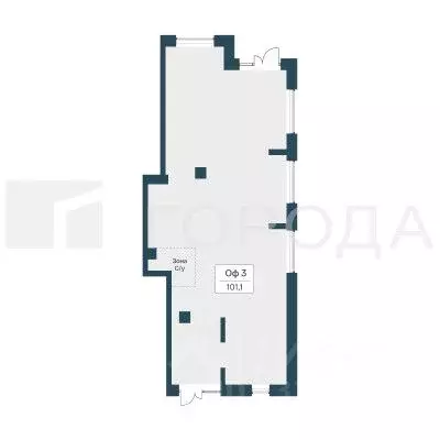 Офис в Новосибирская область, Новосибирск ул. Богдана Хмельницкого, ... - Фото 2