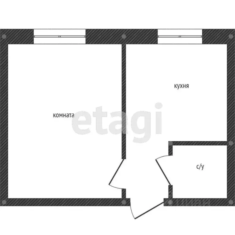 1-к кв. Санкт-Петербург ул. Ленсовета, 89 (30.3 м) - Фото 1