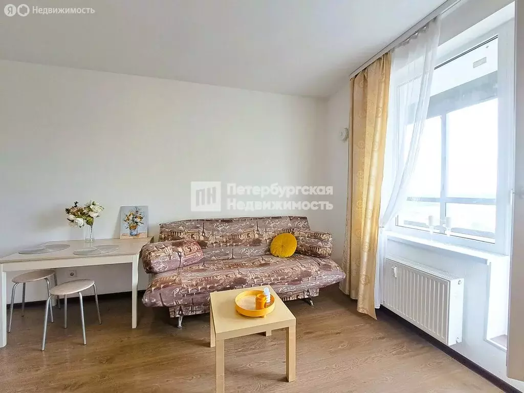 Квартира-студия: Кудрово, Английская улица, 3к4 (29 м) - Фото 1