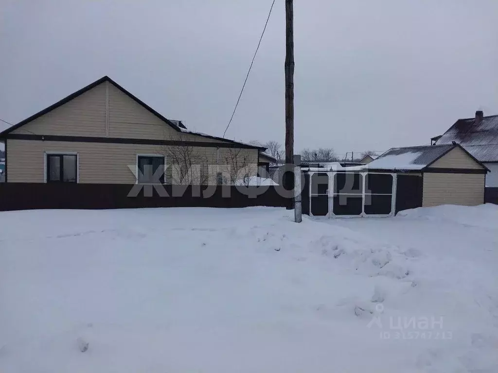 Дом в Новосибирская область, Ордынский район, с. Верх-Ирмень ул. ... - Фото 0