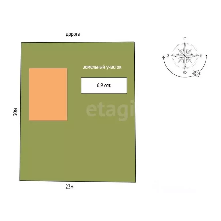 Дом в Кемеровская область, Ленинск-Кузнецкий Витебский пер., 14 (54 м) - Фото 2