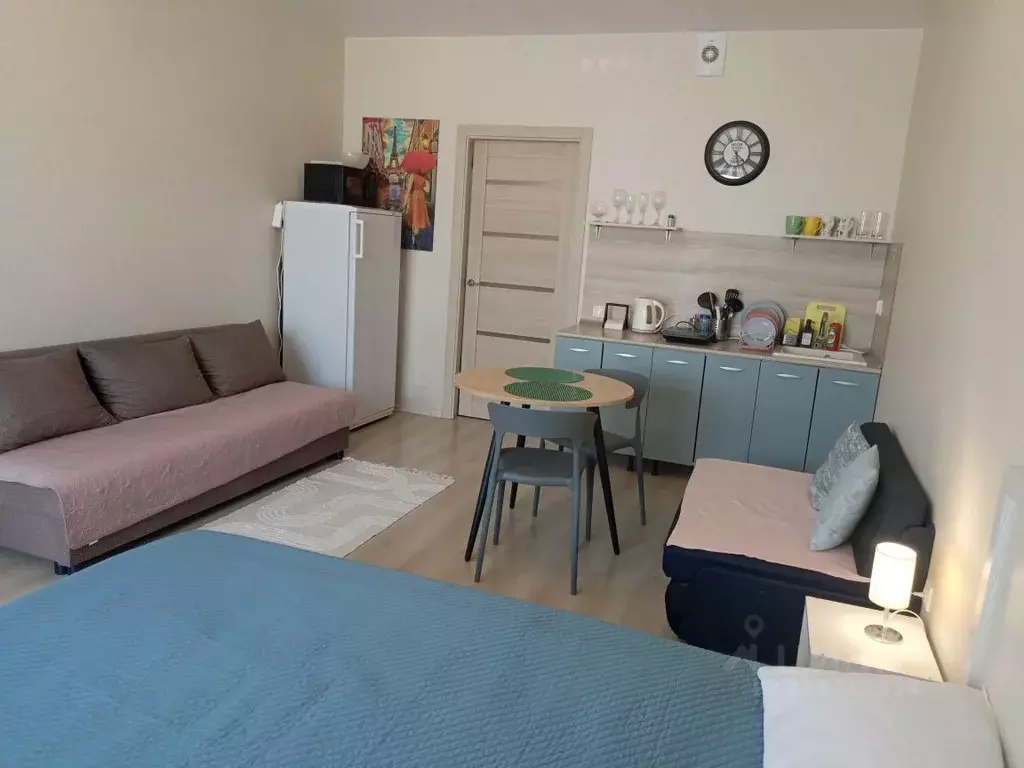 Студия Пермский край, Пермь ул. Нефтяников, 7 (33.0 м) - Фото 1