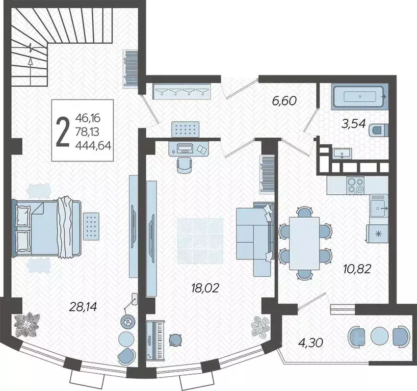 3-к кв. Краснодарский край, Краснодар Уральская ул., 100 (450.0 м) - Фото 2