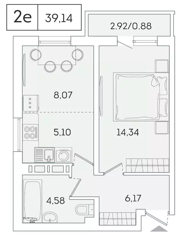 1-к кв. Ленинградская область, Мурино Всеволожский район, ул. ... - Фото 1