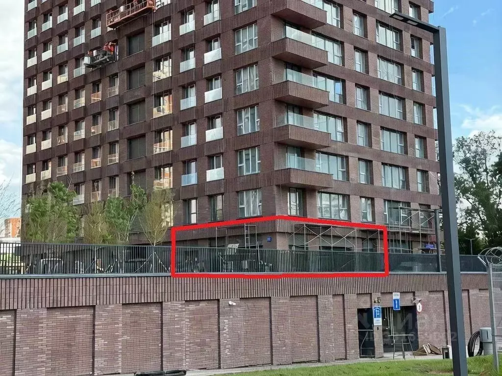 Помещение свободного назначения в Москва ул. Ивана Франко, 20к3 (121 ... - Фото 1