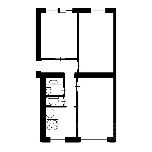 3-к кв. Москва Овчинниковская наб., 18/1С1 (70.0 м) - Фото 1