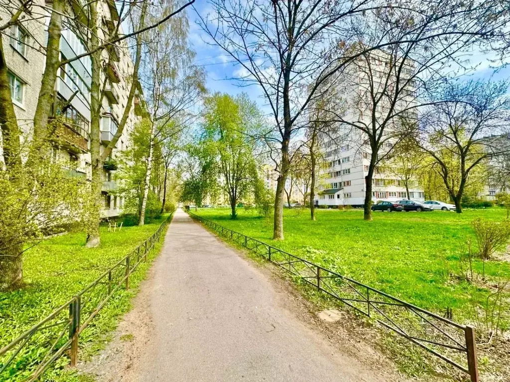 2-к кв. Санкт-Петербург ул. Солдата Корзуна, 7 (46.8 м) - Фото 0