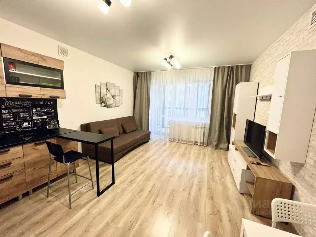 1-к кв. Красноярский край, Красноярск ул. Мужества, 10Б (26.5 м) - Фото 0