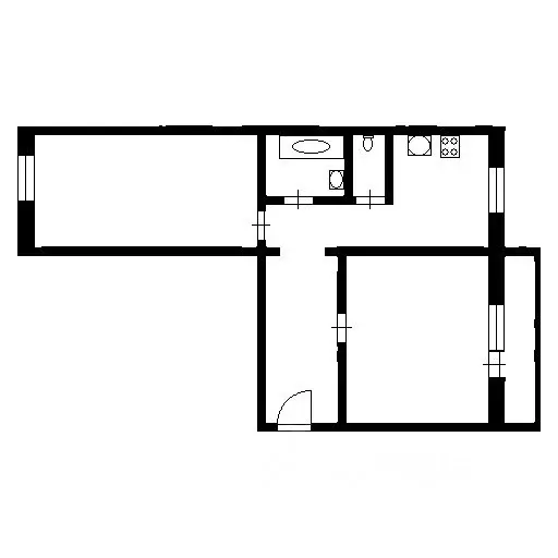 2-к кв. Челябинская область, Челябинск ул. Болейко, 5 (52.5 м) - Фото 2