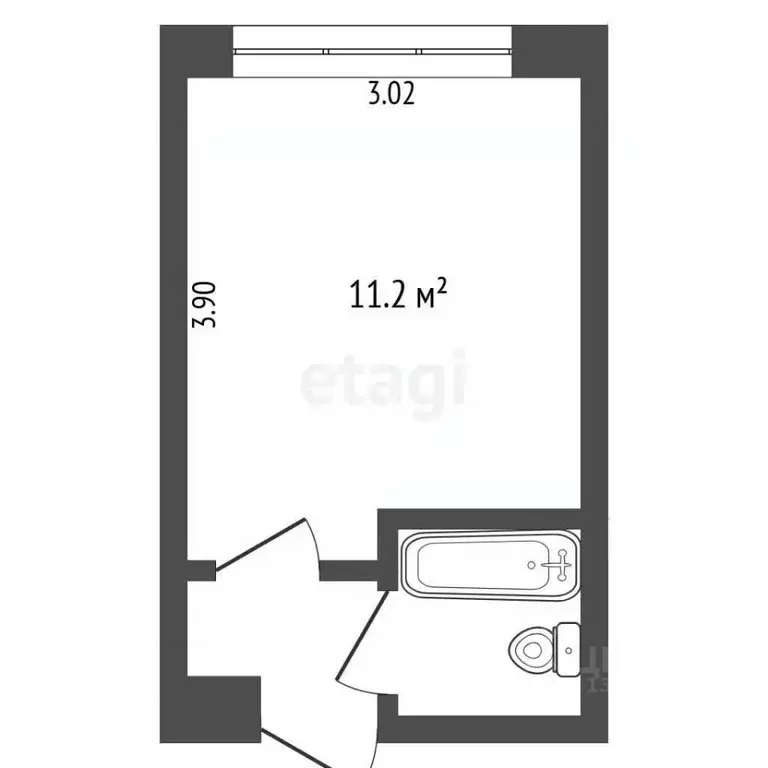 Студия Тюменская область, Тюмень Олимпийская ул., 12 (15.1 м) - Фото 1