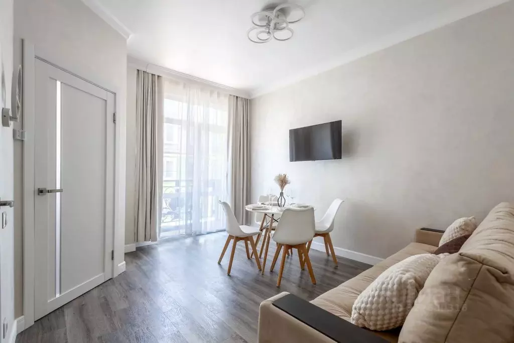 3-к кв. Краснодарский край, Сочи Сириус пгт, ул. Таврическая (38.0 м) - Фото 1