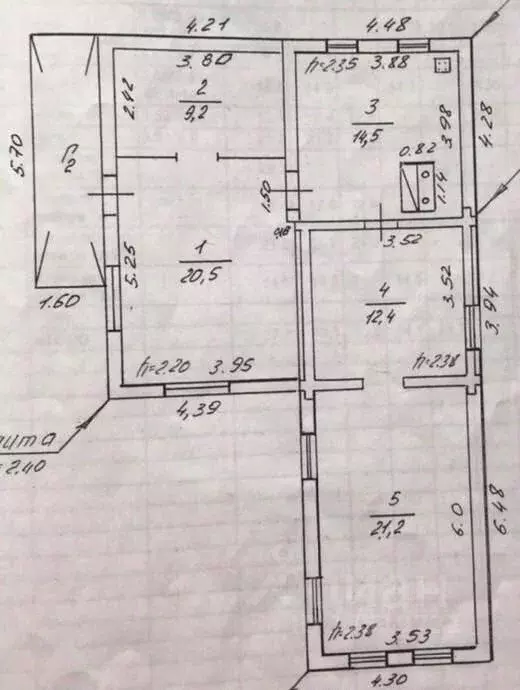 Дом в Башкортостан, Стерлитамакский район, Рязановский сельсовет, д. ... - Фото 2