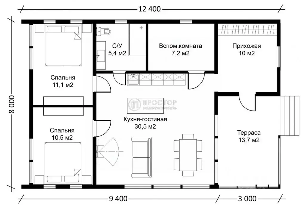 Дом в Московская область, Клин городской округ, Рижские Дачи дп ул. ... - Фото 1