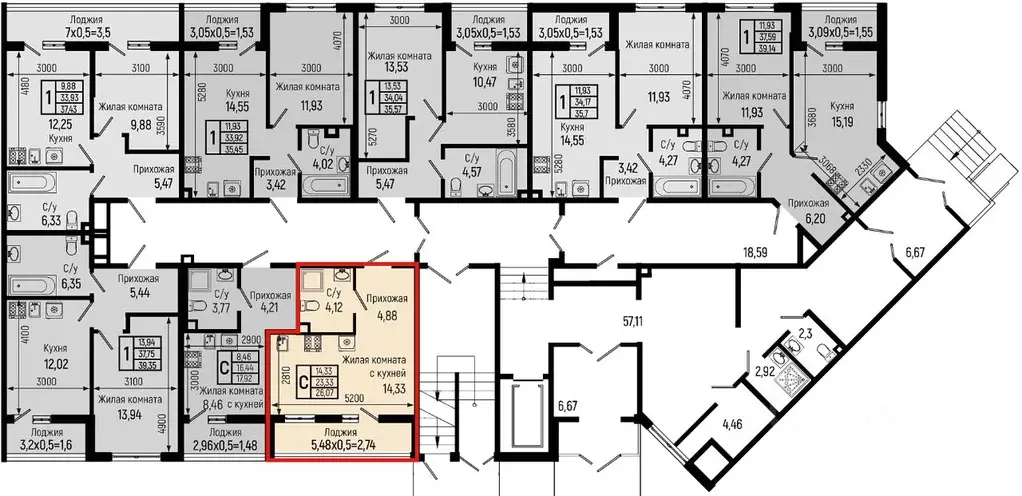Студия Краснодарский край, Туапсинский муниципальный округ, с. Небуг ... - Фото 1